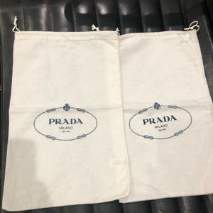 Prada shoe dust bags - authentic!